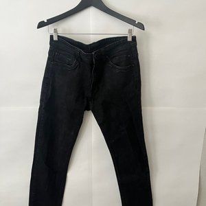 Men's Steve's Jeans Skinny Jeans Color Black Size 32x32